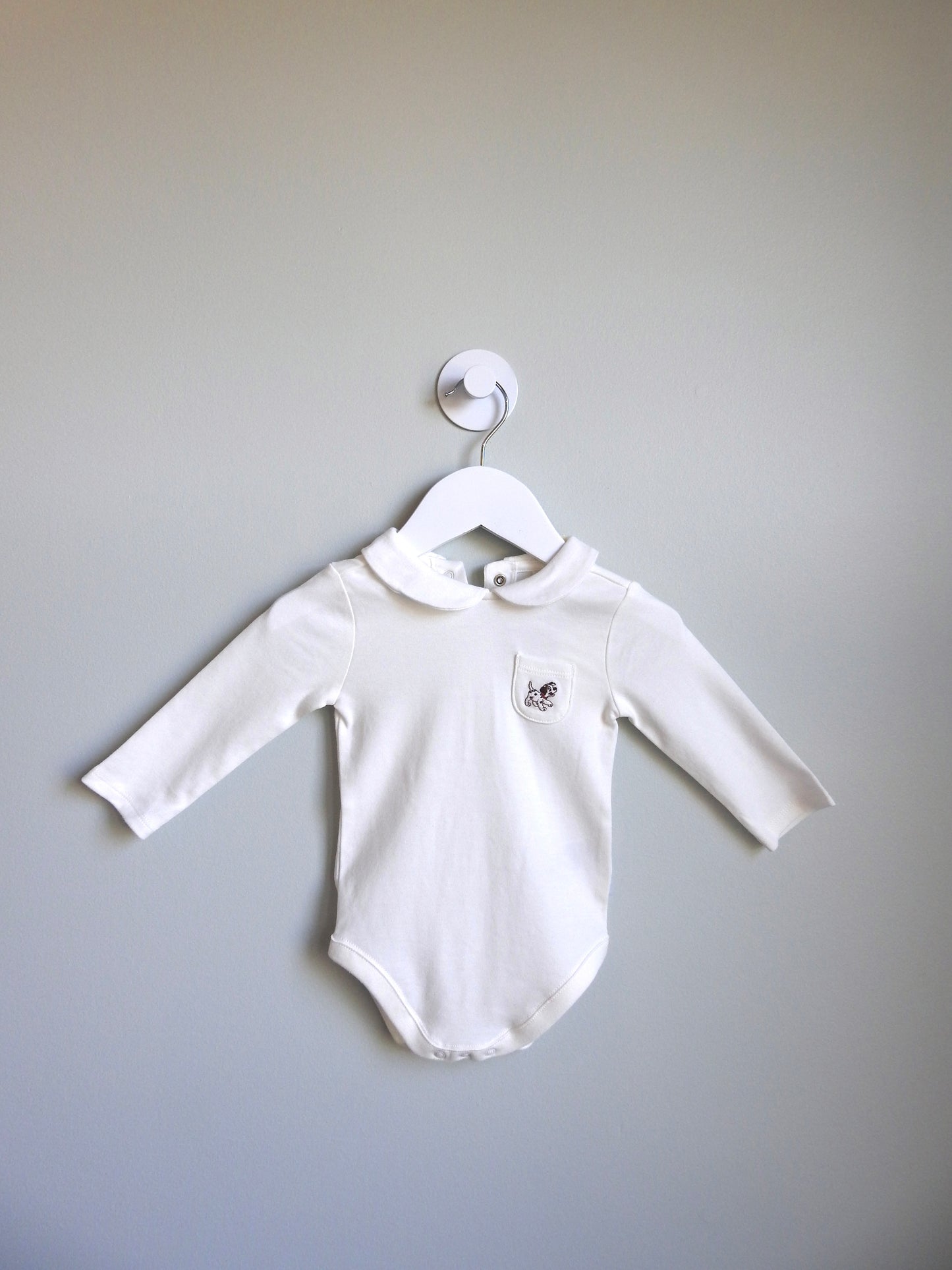 NWT Janie & Jack Disney 101 Dalmatians Ivory Baby Bodysuit 3-6M
