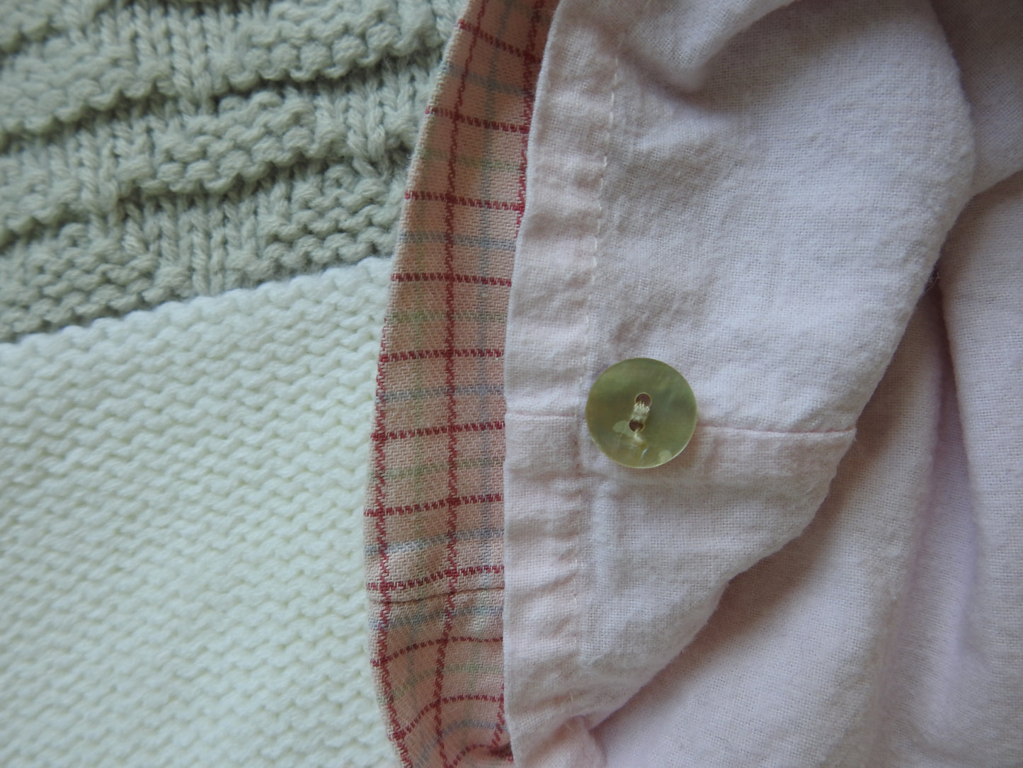 Vintage 80s/90s Jacadi Pink Plaid Dress 12M