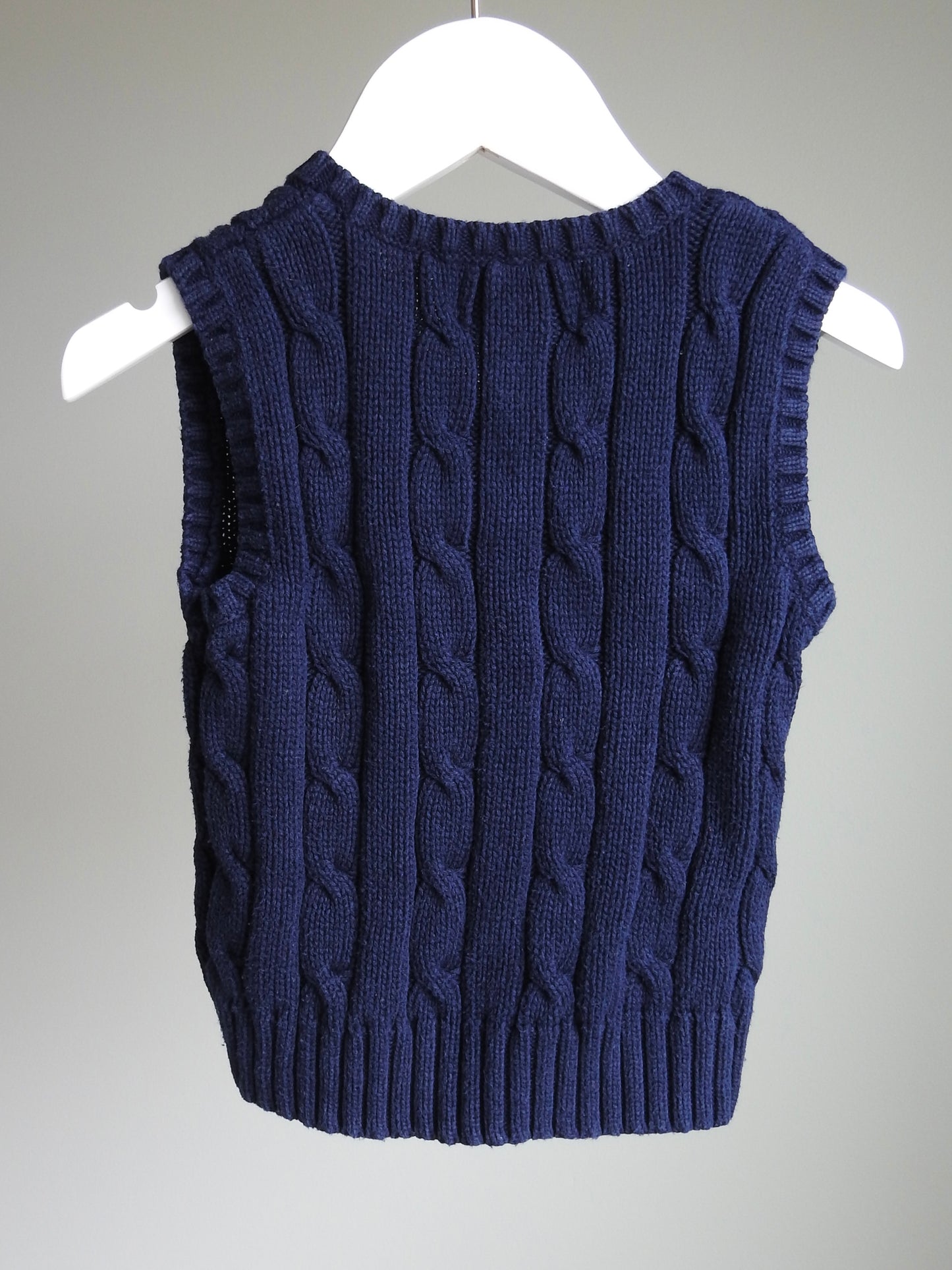 Chaps Navy Sweater Vest 18M