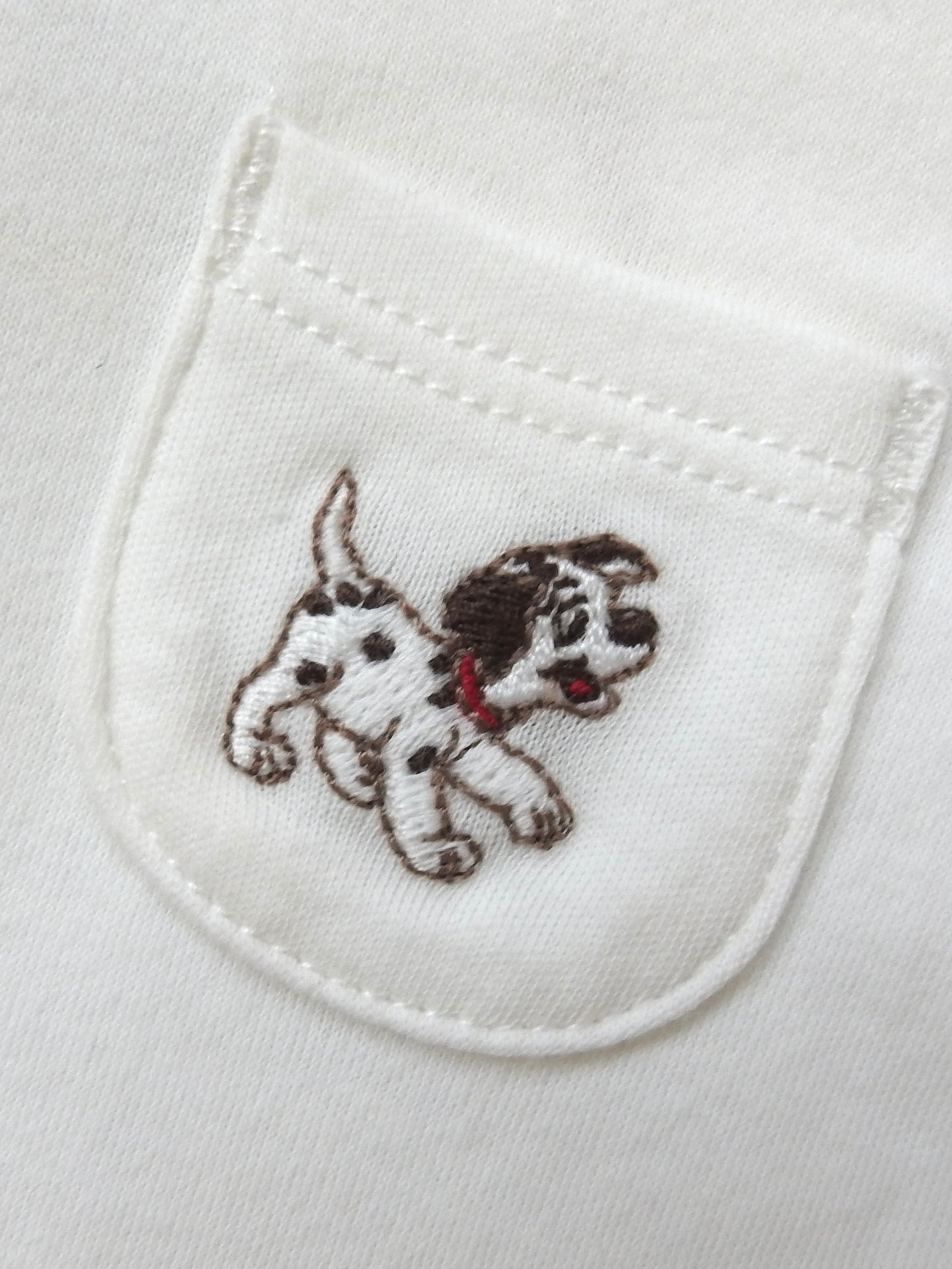 NWT Janie & Jack Disney 101 Dalmatians Ivory Baby Bodysuit 3-6M