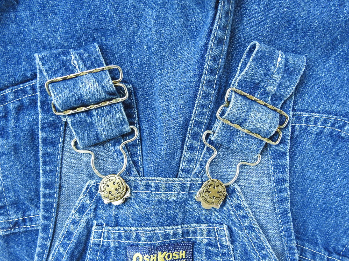 Vintage 80s/90s Oshkosh Denim Overalls 12M