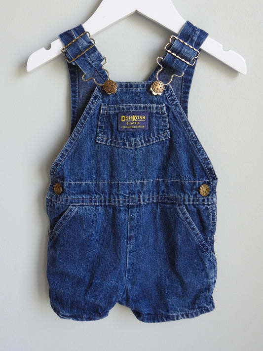 Vintage 80s/90s Oshkosh Denim Overalls 12M