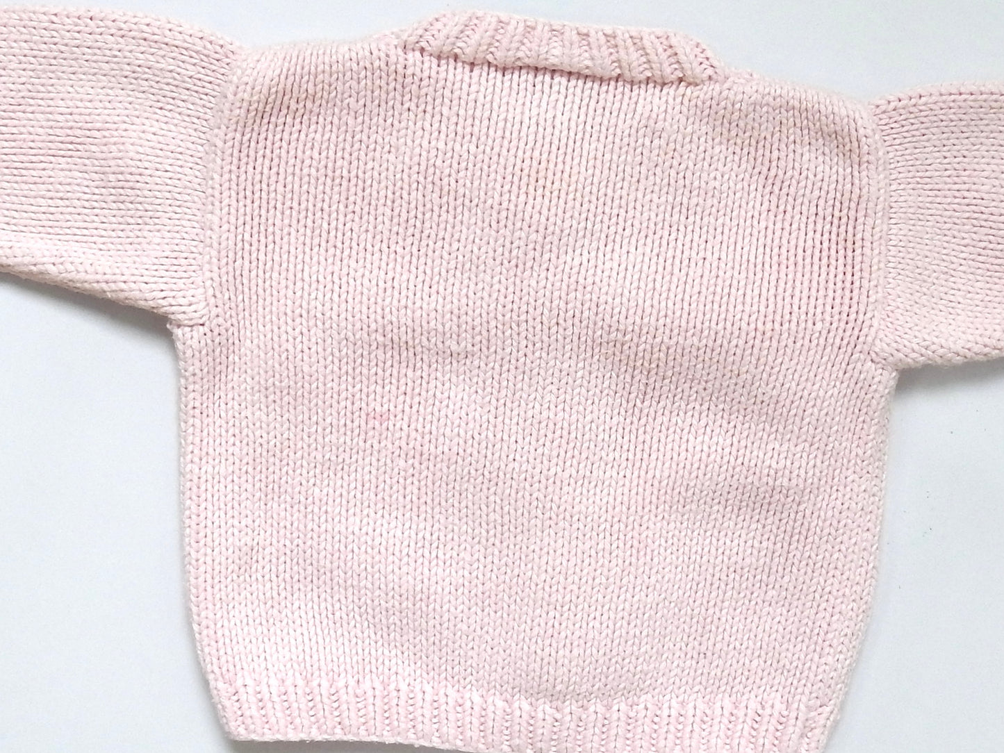 Vintage 00s Victoria Kids Pink Cinderella Teddy Bear Cardigan 6-12M