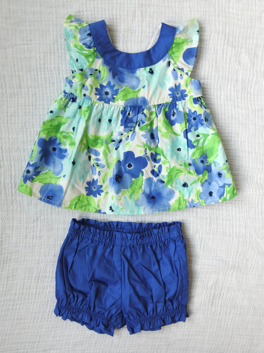 NWT Gymboree Floral Two Piece Set 6-12M