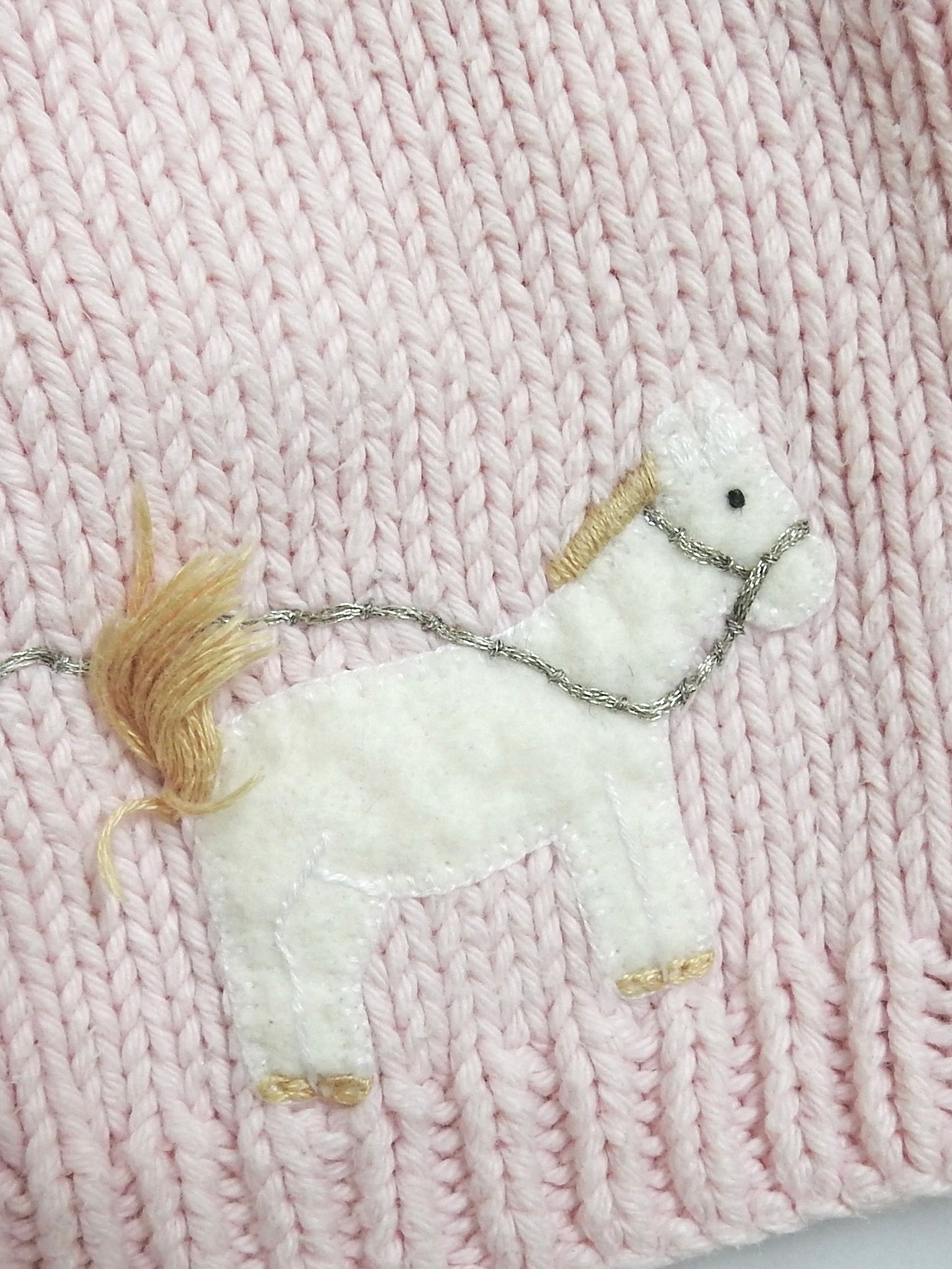 Vintage 00s Victoria Kids Pink Cinderella Teddy Bear Cardigan 6-12M