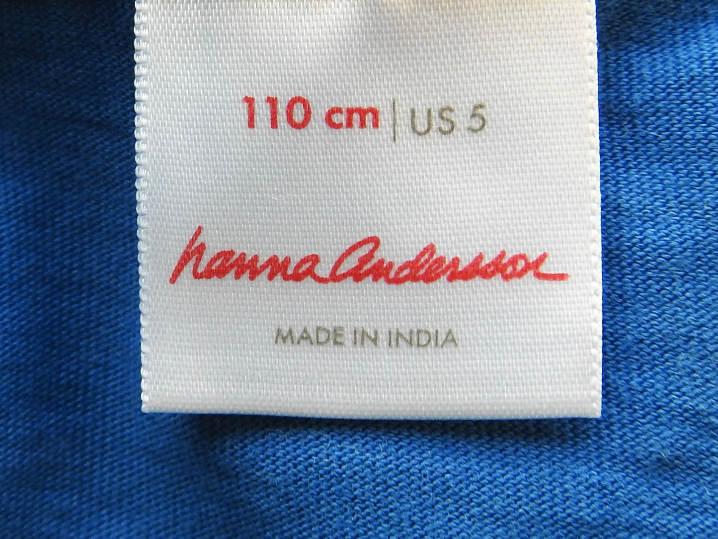 Hanna Andersson Colorblock Tank Top 5Y