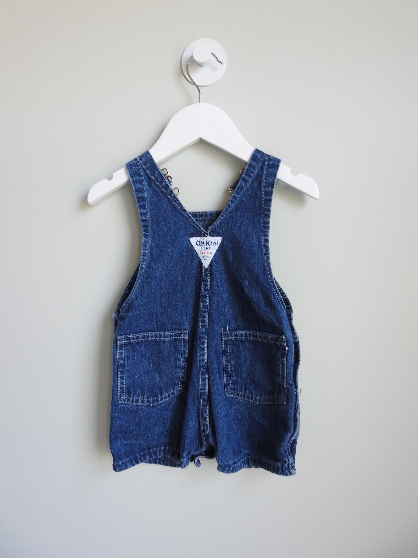 Vintage 80s/90s Oshkosh Denim Overalls 12M