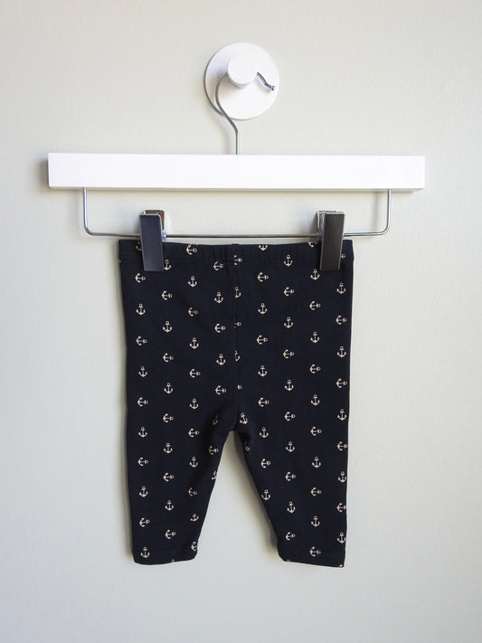 Ralph Lauren Navy Nautical Leggings 3M