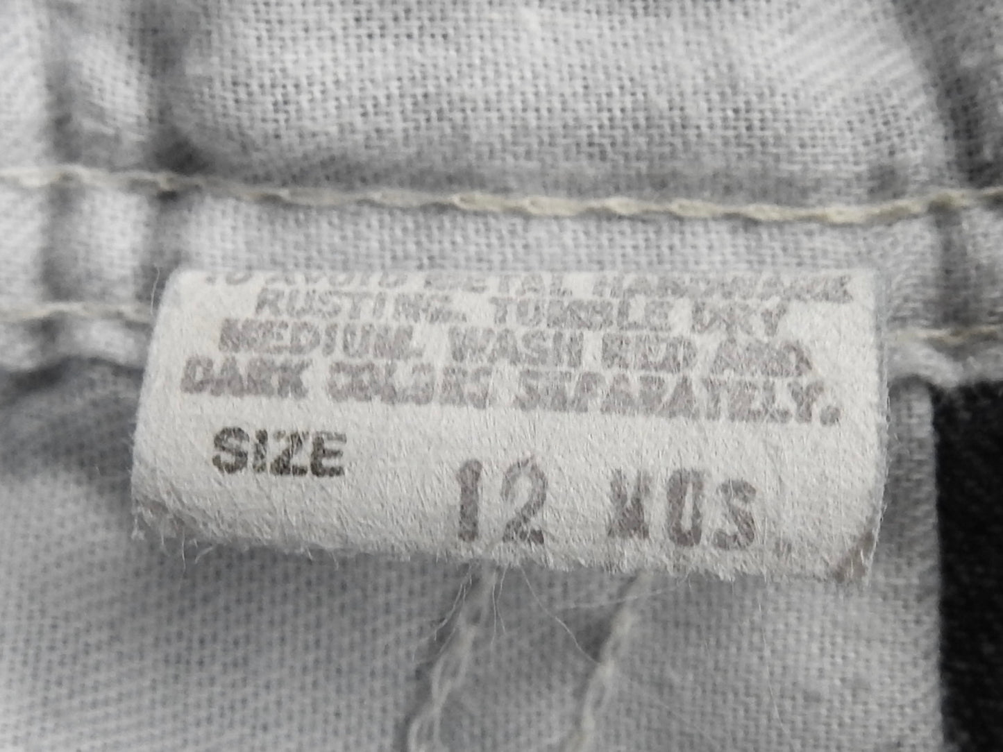 Vintage 80s/90s Oshkosh Denim Overalls 12M